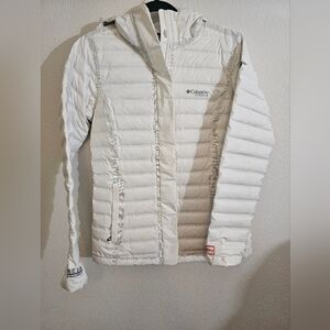 Columbia Titanium Beta Project  Out Dry Women's White Jacket